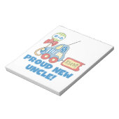 新誇りを持ったしい叔父の車それは男の子の贈り物だ ノートパッド (回転)