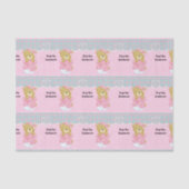 新誇りを持った祖父母、赤ん大切坊の少女 薄葉紙 (正面)