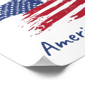 新誇りを持った米国民、市民権の儀式 ポスター (角)