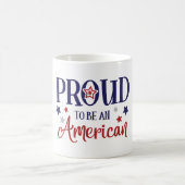 新誇りを持った米市民マグカップ国旗 – おもしろい コーヒーマグカップ (中央)
