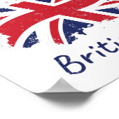 新誇りを持った英国民、市民権儀式 ポスター (角)