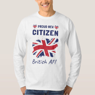 新誇りを持った英国民、市民権儀式 Tシャツ
