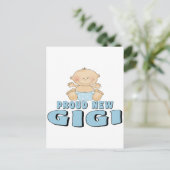 新誇りを持ったGigi Tシャツ ポストカード (スタンド正面)