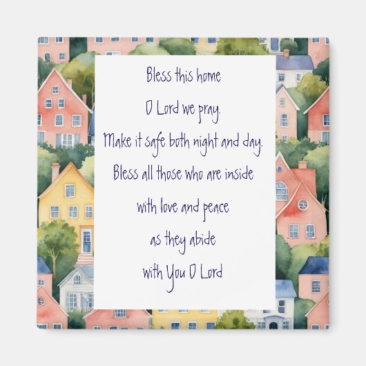 新賛美家おめでとう マグネット (正面)