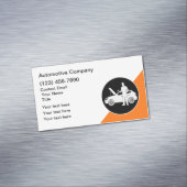 新車のモダン名刺マグネット マグネット名刺 (インサイチュ)