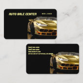 新車中古車販売 – 自動車販売両面 名刺 (正面/裏面)