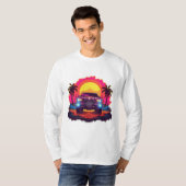 新車運転デザイン Tシャツ (正面フル)