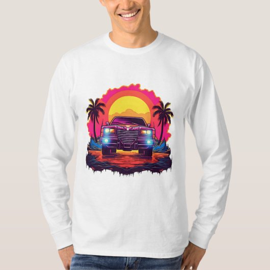 新車運転デザイン Tシャツ (正面)