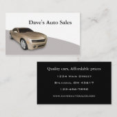 新車 名刺 (正面/裏面)