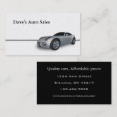 新車 名刺 (正面/裏面)