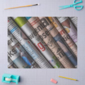 新転が走ティッシュペーパー 薄葉紙 (クラフト)