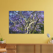 新農園で咲くジャカランダの木 キャンバスプリント (インサイチュ (リビング))