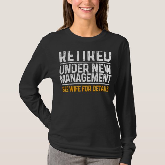 新退職した任退職中 Tシャツ (正面)