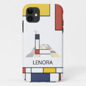 新造独占的形主義芸術論文字L Case-Mate iPhoneケース (裏面)