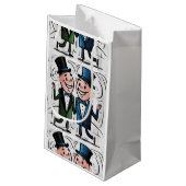 新郎おもしろいと新郎のゲイの結婚漫画 スモールペーパーバッグ (裏面アングル)