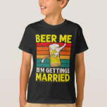 新郎おもしろいバチュラーパーティビール私はMarを取得している Tシャツ<br><div class="desc">新郎おもしろいバチュラーパーティビール私は結婚する男性を得ている</div>