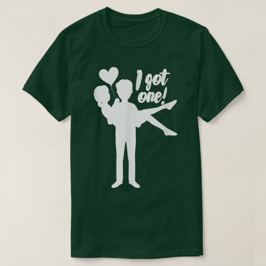 新郎ができちゃった！結婚式前夜祭  Tシャツ (デザイン正面)