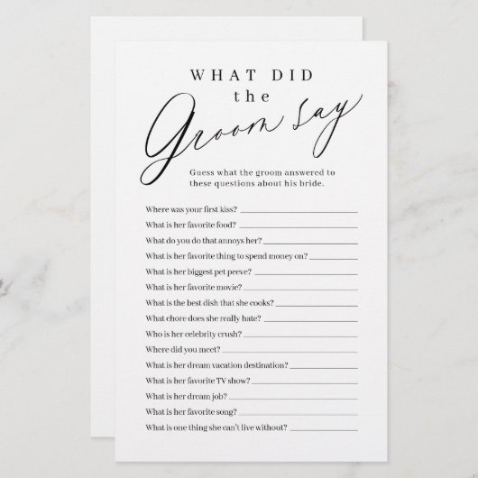 新郎が何と言ったかミニマルな人 (正面/裏面)