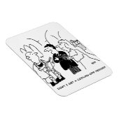 新郎が冷静になる期間を求める マグネット (右側)