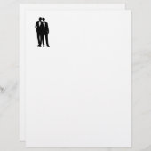 新郎と新郎結婚の (正面/裏面)