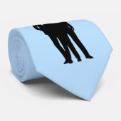 新郎と新郎結婚の ネクタイ (ロール)