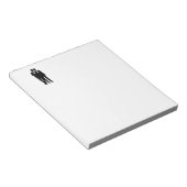 新郎と新郎結婚の ノートパッド (アングル)