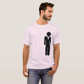 新郎と新郎 左側 -.png tシャツ (正面フル)