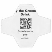 新郎に乾杯を買う QR コードをスキャンする サッカーボール (フラット)
