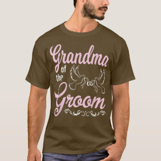新郎のおばあちゃん幸結婚せな日結婚した彼 Tシャツ