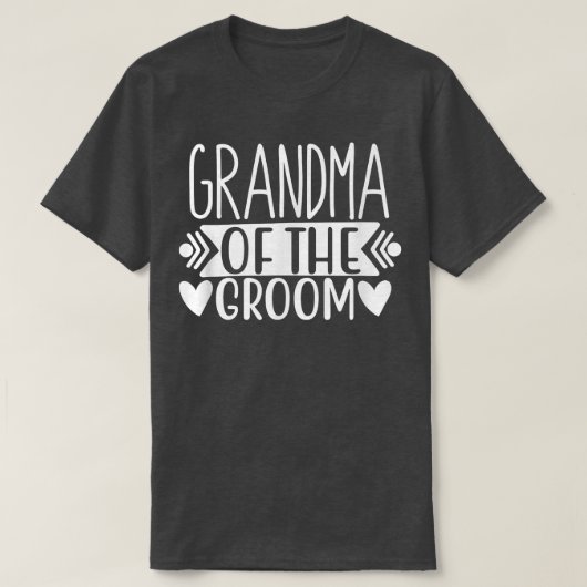 新郎のおばあちゃん Tシャツ (デザイン正面)