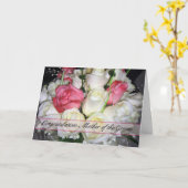 新郎のお母さんおめでとう カード (黄色い花)