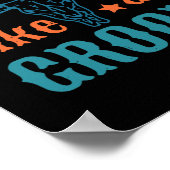 新郎のアパレルが好き感じの男 ポスター (角)