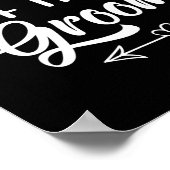 新郎のウェディングパーティー家族のボーナスマザー ポスター (角)