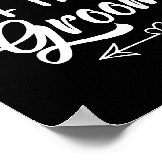 新郎のウェディングパーティー家族のボーナスマザー ポスター (角)