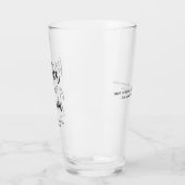 新郎のカスタムウェディングのお母さん タンブラーグラス (左)