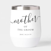 新郎のカスタム書道名の母 (背面)