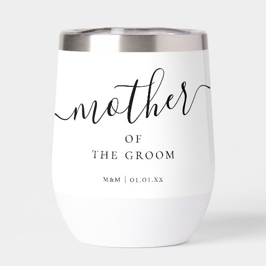 新郎のカスタム書道名の母 (背面)