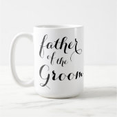 新郎のコップの父 コーヒーマグカップ (左)