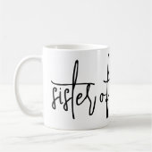 新郎のコーヒーマグの妹 コーヒーマグカップ (左)