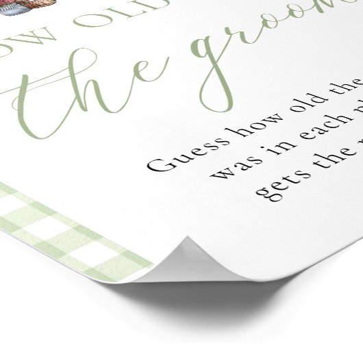 新郎のサインは何歳だったか ポスター (角)