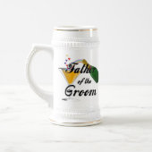 新郎のシャンペンのトーストの父 ビールジョッキ (左)