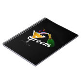 新郎のシャンペンのトースト ノートブック (左側)