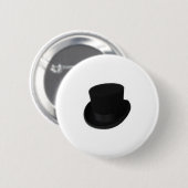 新郎のシルクハット 缶バッジ (正面&裏面)