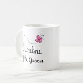 新郎のトートバックの祖母 コーヒーマグカップ (正面左)