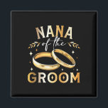 新郎のナナと婚約の結婚ナナ マグネット<br><div class="desc">新郎のナナと婚約パーティの結婚ナナ</div>