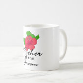 新郎のハイビスカスの熱帯母 コーヒーマグカップ (正面右)