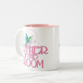 新郎のハチドリの母 ツートーンマグカップ (正面左)