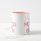 新郎のハチドリの母 ツートーンマグカップ (中央)