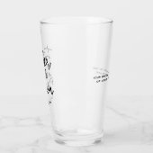 新郎のパーソナライズされた父 タンブラーグラス (左)