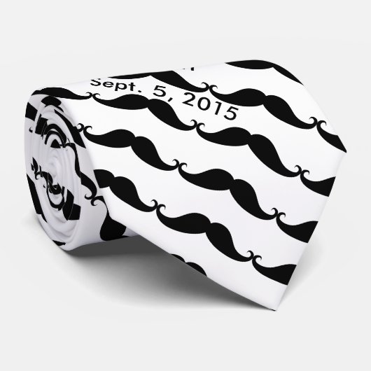 新郎のヒゲ ネクタイ (ロール)